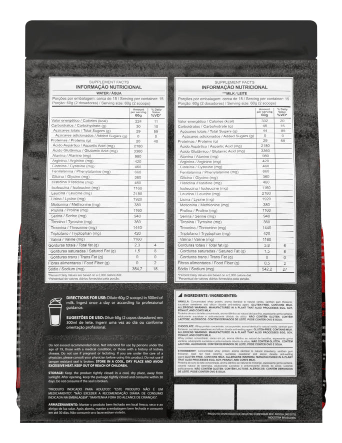 Whey One Protein Proteína Sachê Refil 900g - Dark Lab Sabor Chocolate