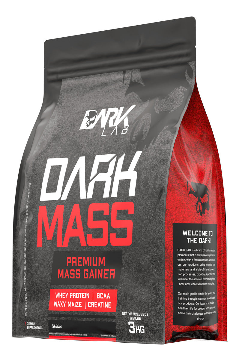 Dark Mass 3kg Dark Lab Sabor Morango