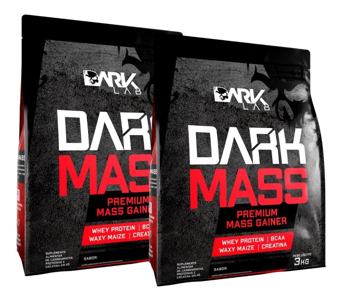 Hipercalorico Dark Mass 3kg -2 Uni  - Dark Lab